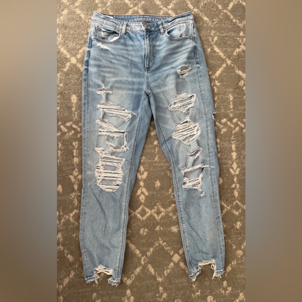 American Eagle size 12 Extra Long - Stretch Mom Jeans